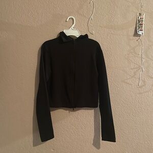 Black mini sports jacket